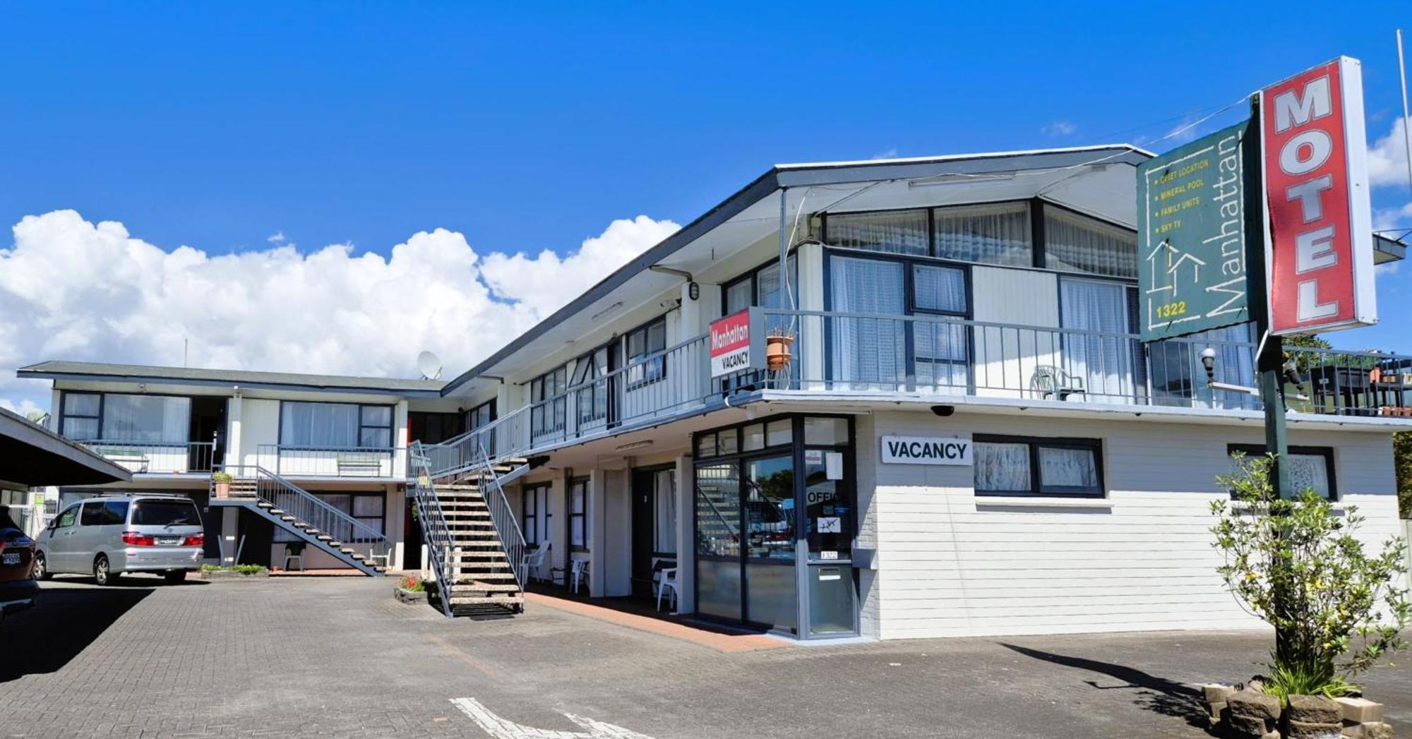 Manhattan Motel Rotorua Exterior foto